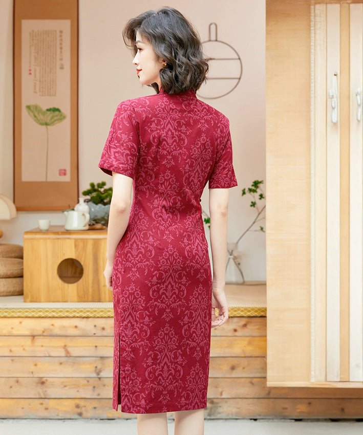 Sirui's Red Cheongsam