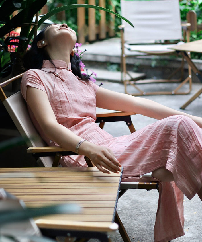 Summer Pink Cheongsam