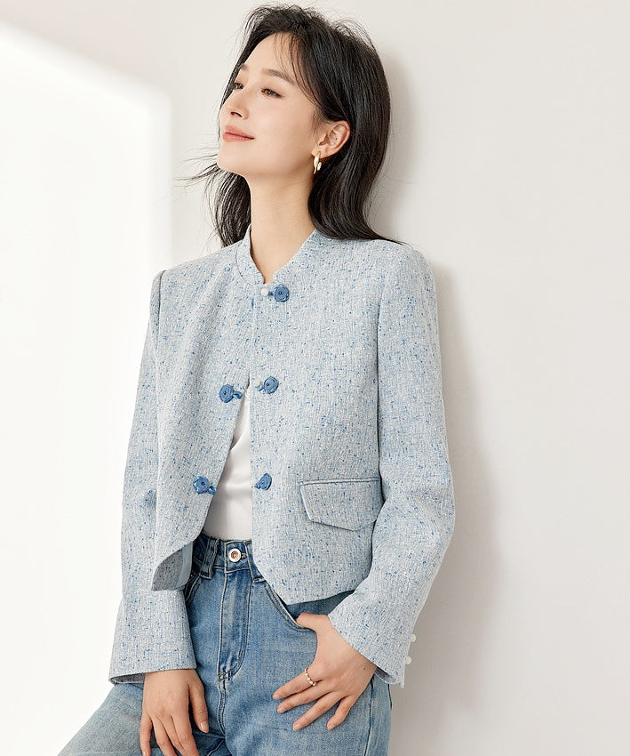 Esti Mandarin Collar Jacket