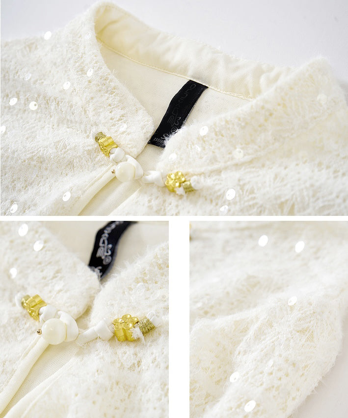 Siwan Sequin Cheongsam Top