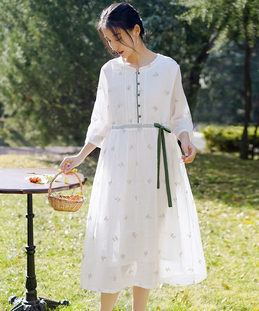 En's Oriental-Insipred Cheongsam Dress