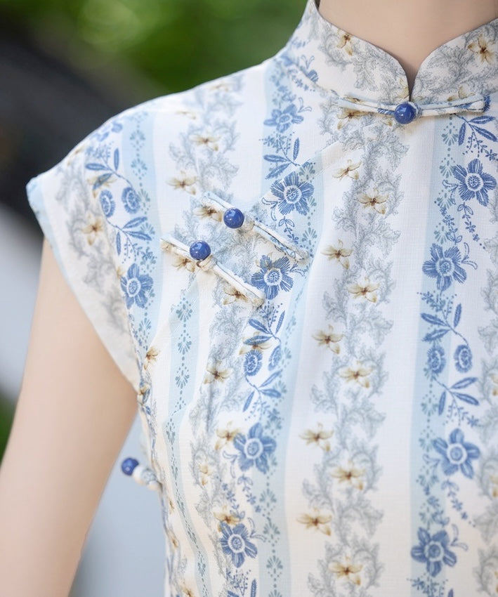 TianXin Floral Maxi Cheongsam