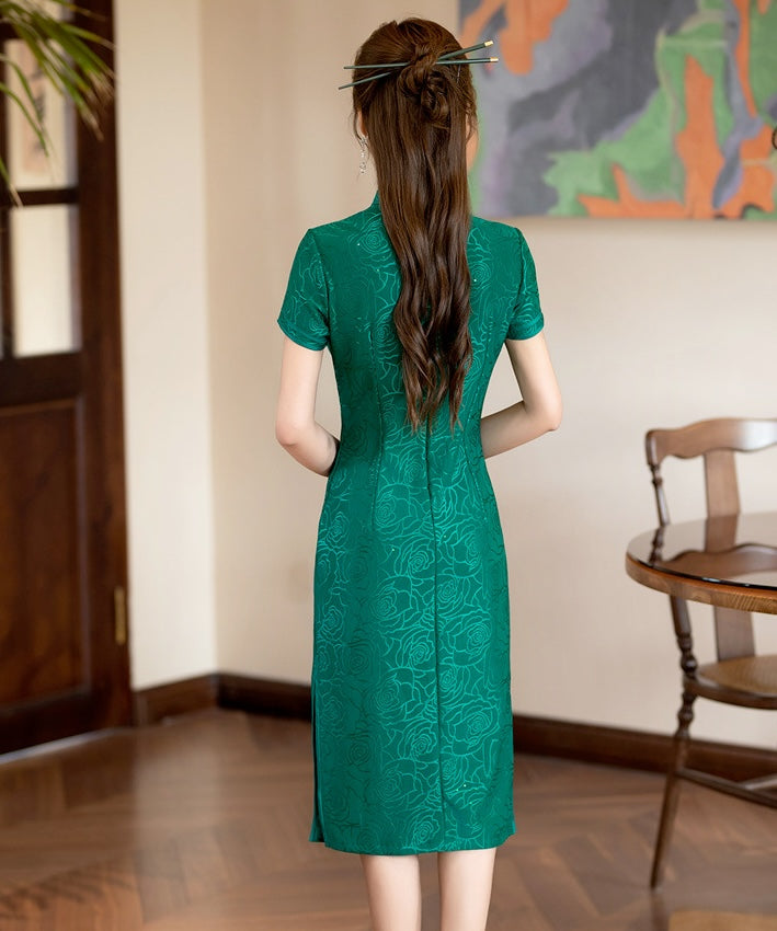 Jadeana Green Cheongsam
