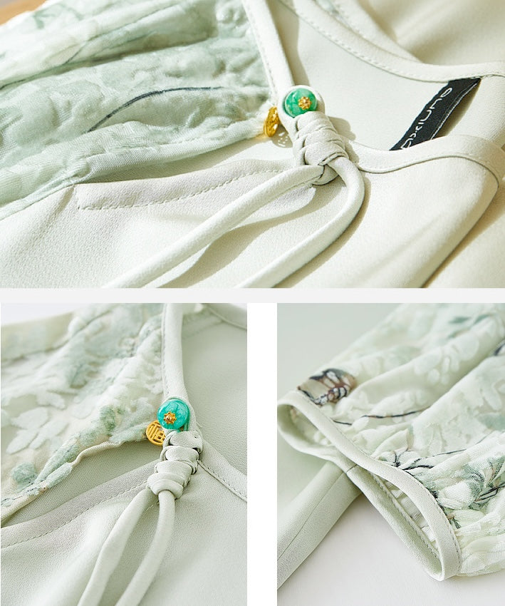 Pearlyn Jade Oriental Top