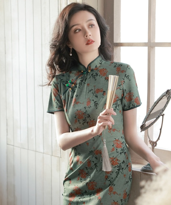 Monica Green Cheongsam