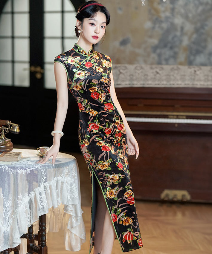 Feili Floral Cheongsam