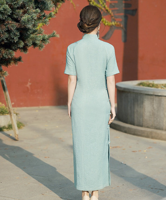 Sage Maxi Cheongsam