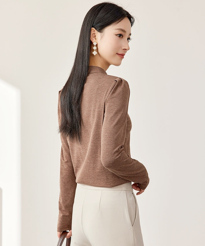 Shufei's Mandarin Collar Top