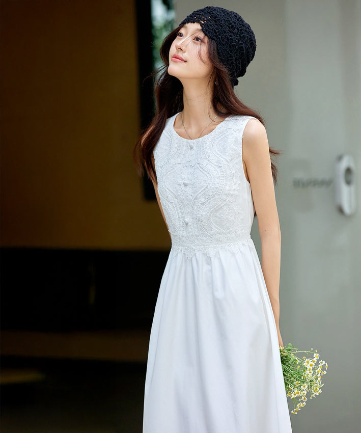 Scarlette Sleeveless Lace Dress