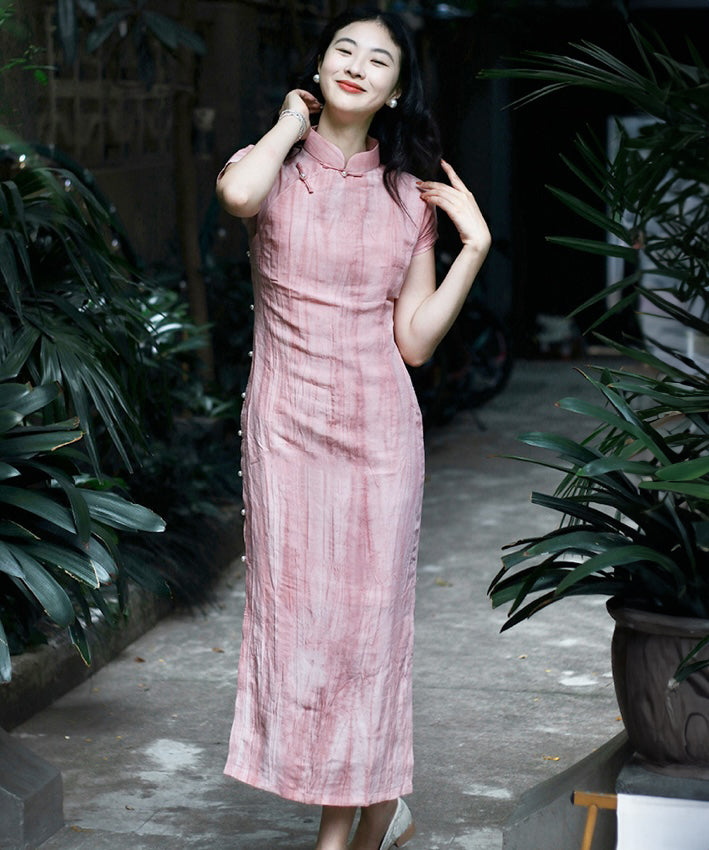 Summer Pink Cheongsam