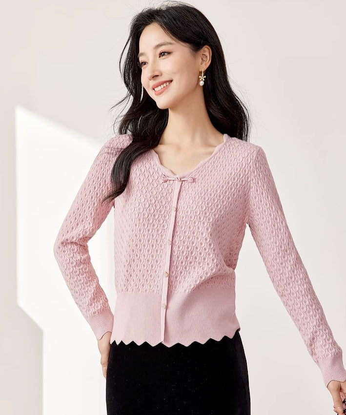 Sheryl Mandarin Knot Sweater