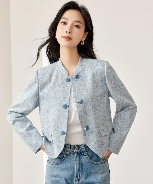 Esti Mandarin Collar Jacket