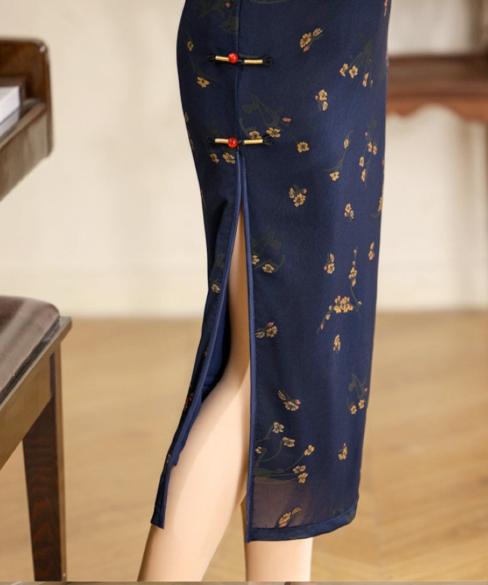 Keli Mesh Cheongsam