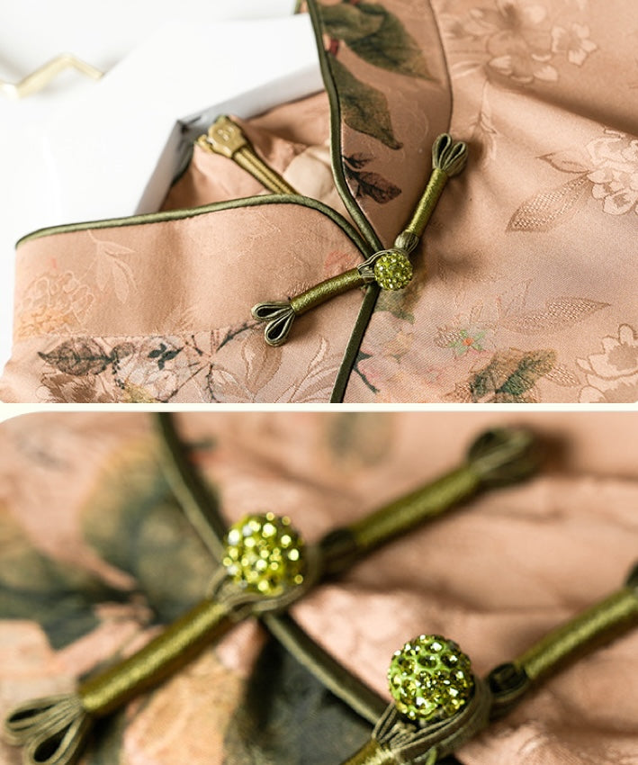 Very Rich Walnut Cheongsam