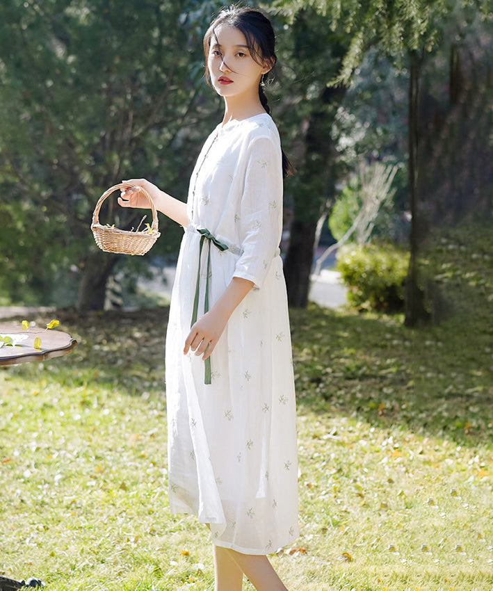 En's Oriental-Insipred Cheongsam Dress