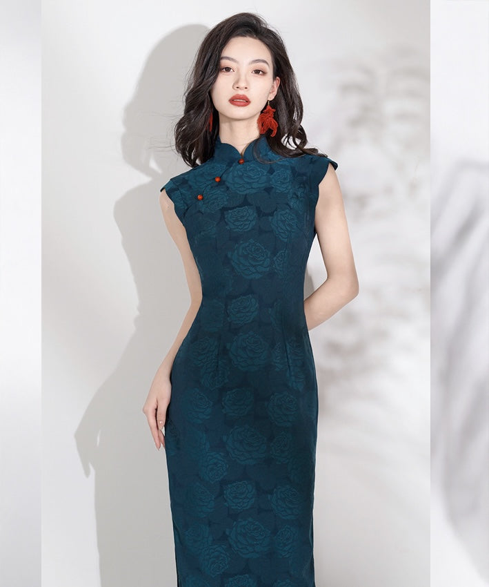 Marine Petal Cheongsam