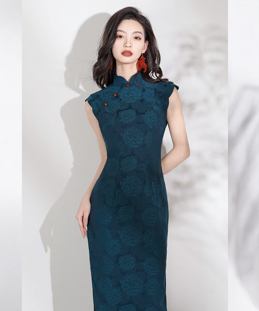 Marine Petal Cheongsam