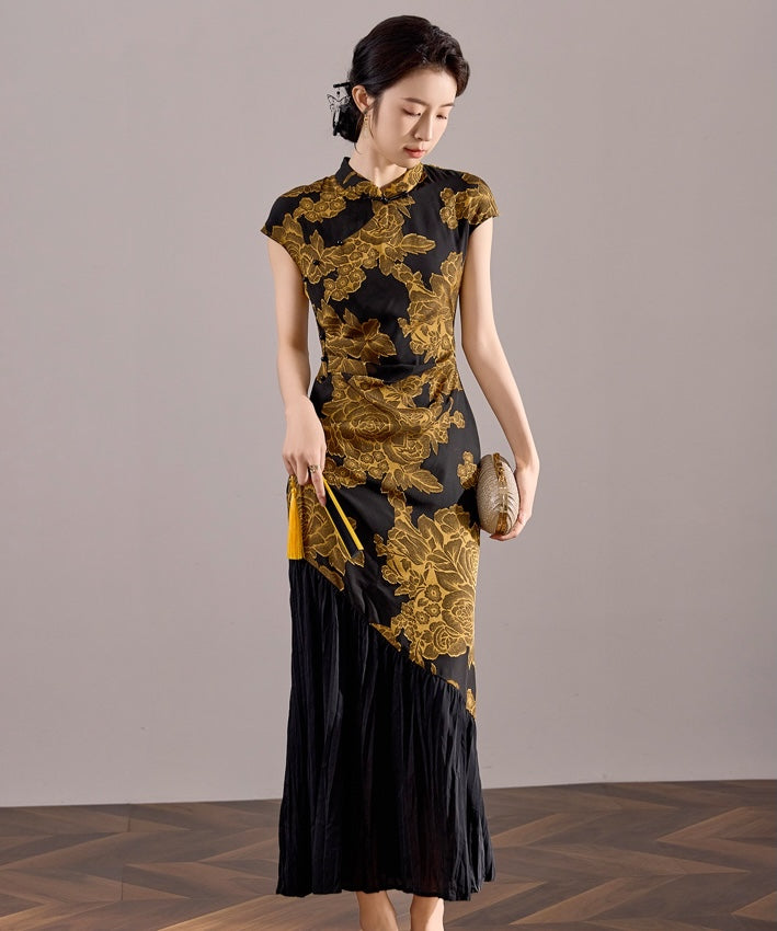 Ruxi's Peplum Cheongsam Dress