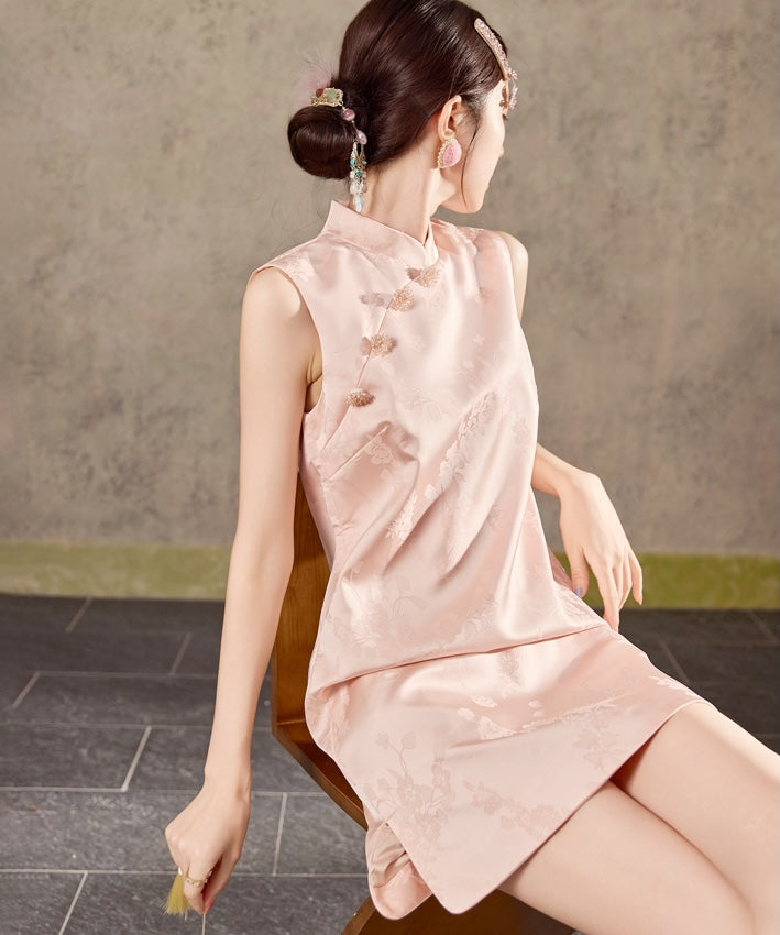 Xiao Yu Gege's Pink Cheongsam