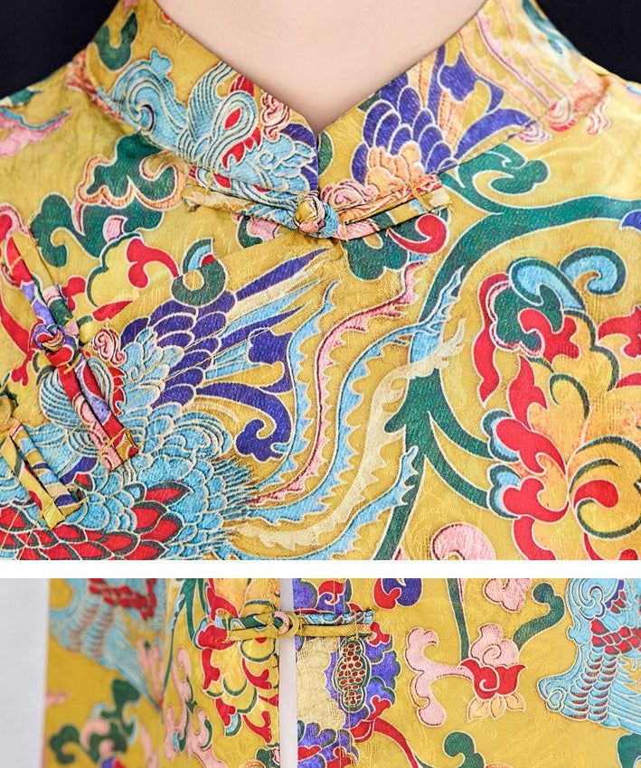 Royal Phoenix Cheongsam Set