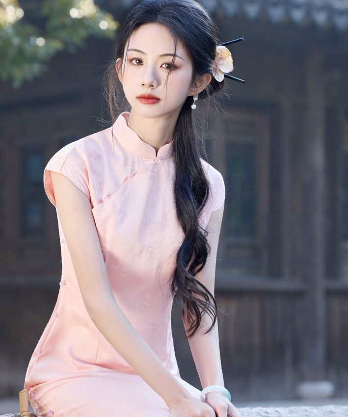 Keyan Scallop Cheongsam