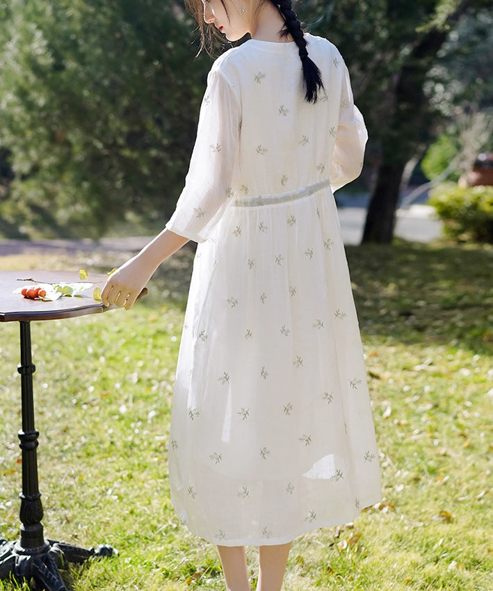 En's Oriental-Insipred Cheongsam Dress