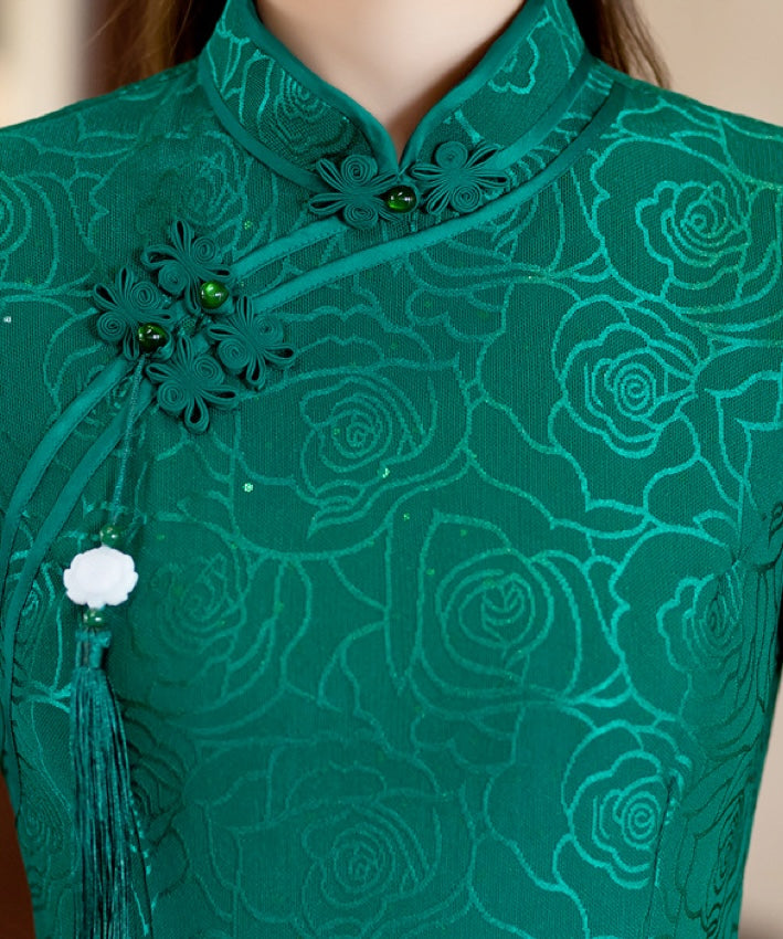 Jadeana Green Cheongsam