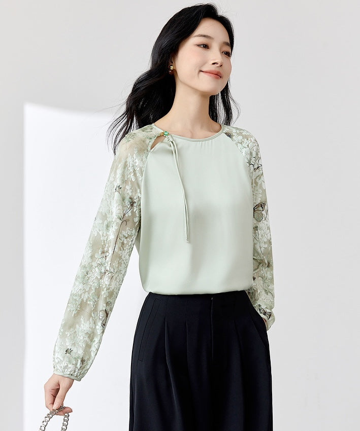Pearlyn Jade Oriental Top