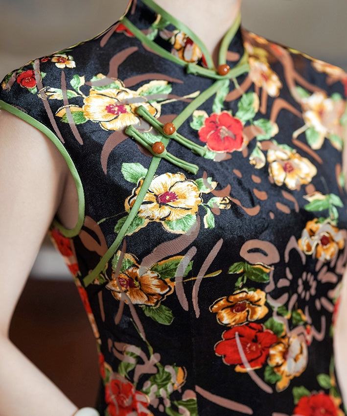 Feili Floral Cheongsam