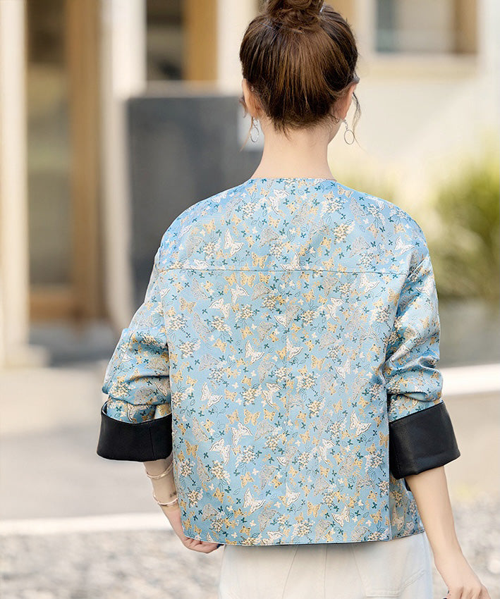 Astrid PU Reversible Cheongsam Jacket