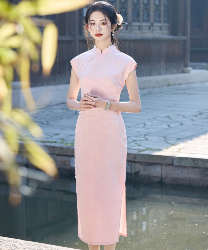 Keyan Scallop Cheongsam