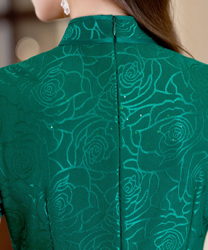 Jadeana Green Cheongsam