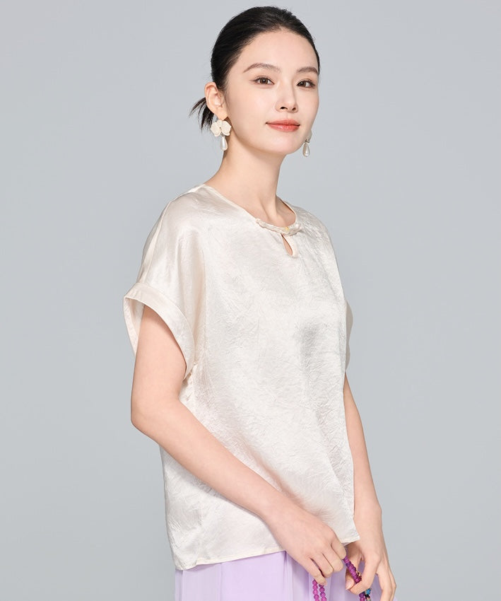 Velvet Dawn Cheongsam Top