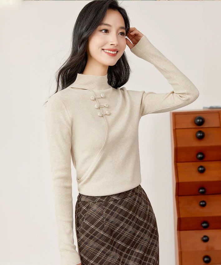 Jing Cuddle-Fit Cheongsam Top
