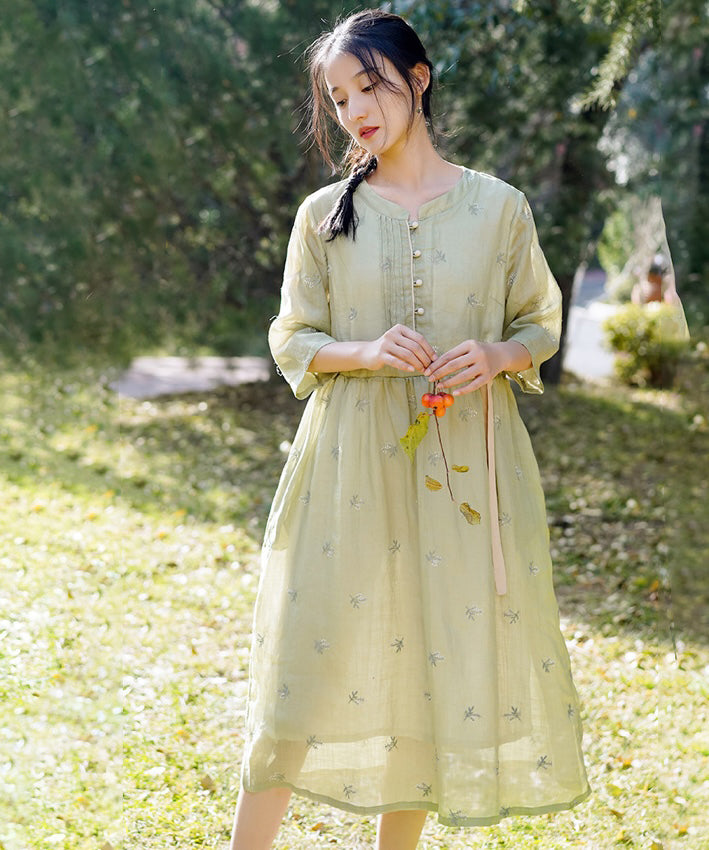 En's Oriental-Insipred Cheongsam Dress