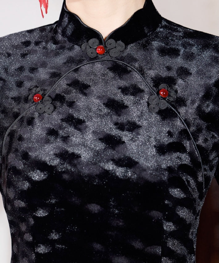 Velvet Blessing Cheongsam
