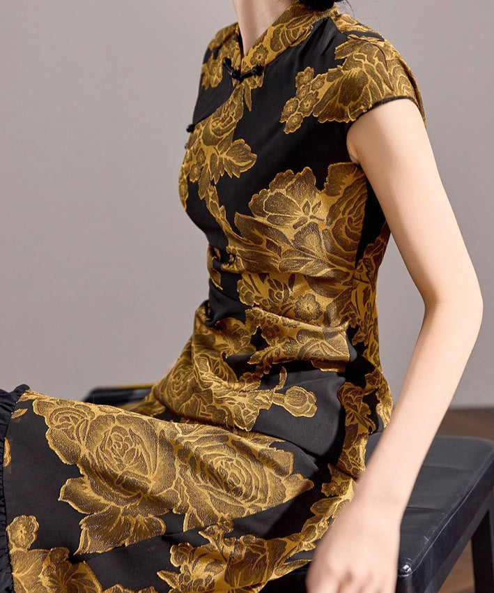 Ruxi's Peplum Cheongsam Dress