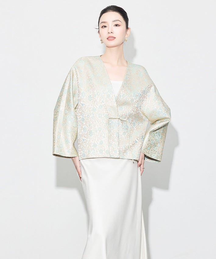 Aya Brocade Oriental Wrap