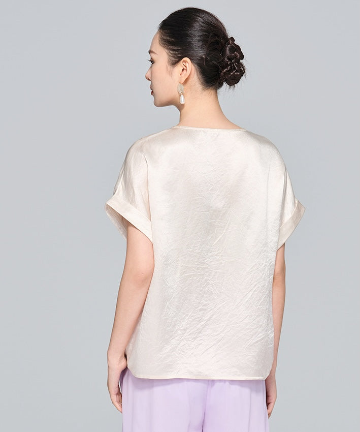 Velvet Dawn Cheongsam Top