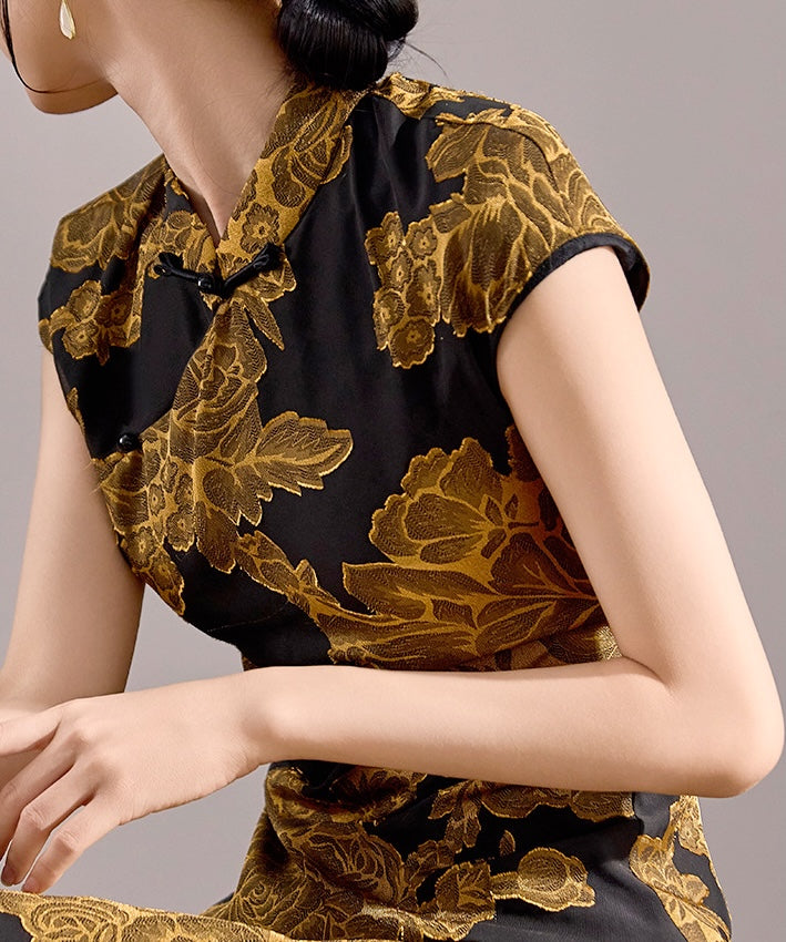 Ruxi's Peplum Cheongsam Dress