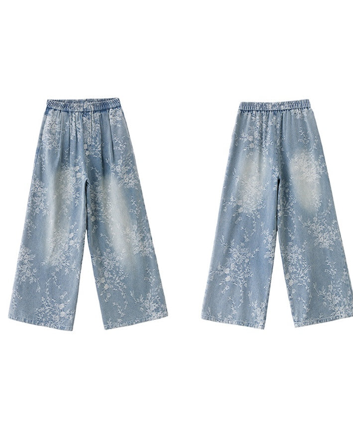Aerin Denim Cheongsam Set