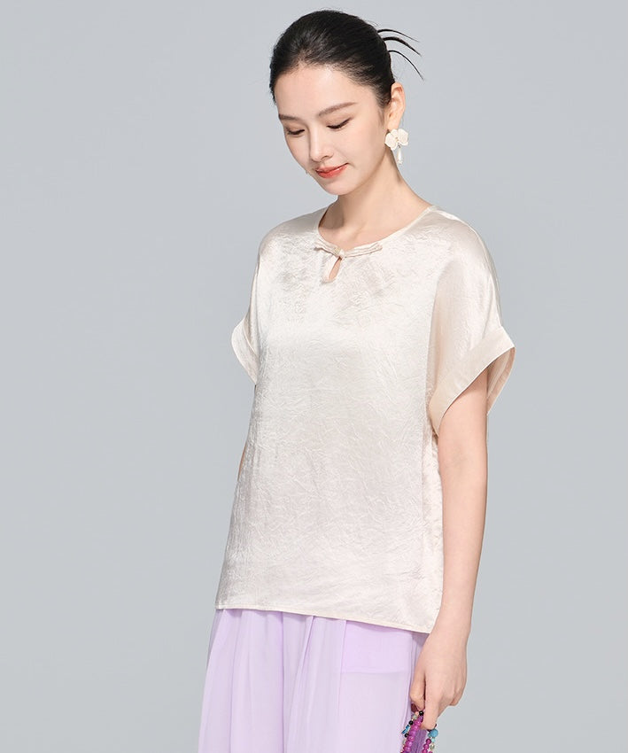 Velvet Dawn Cheongsam Top