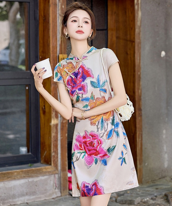 Summer Petite Cheongsam