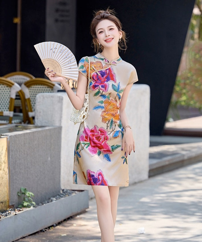 Summer Petite Cheongsam
