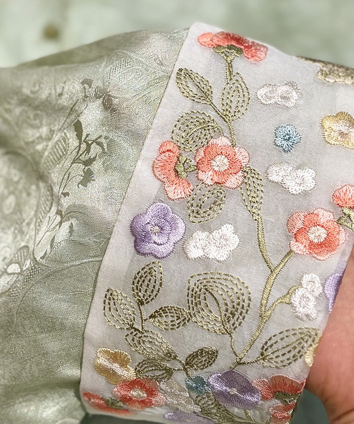 Racie Besticktes Cheongsam Oberteil