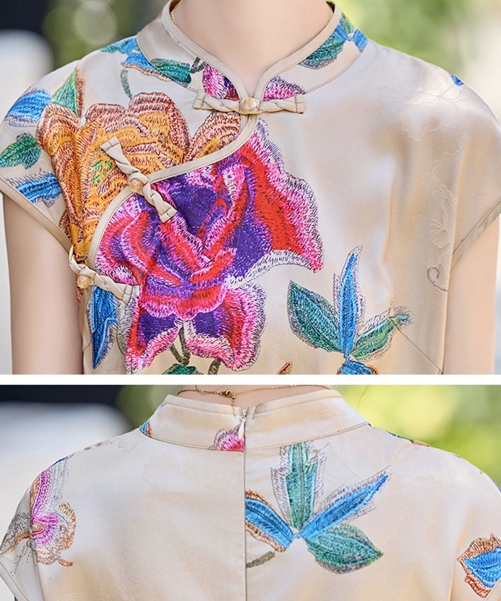 Summer Petite Cheongsam