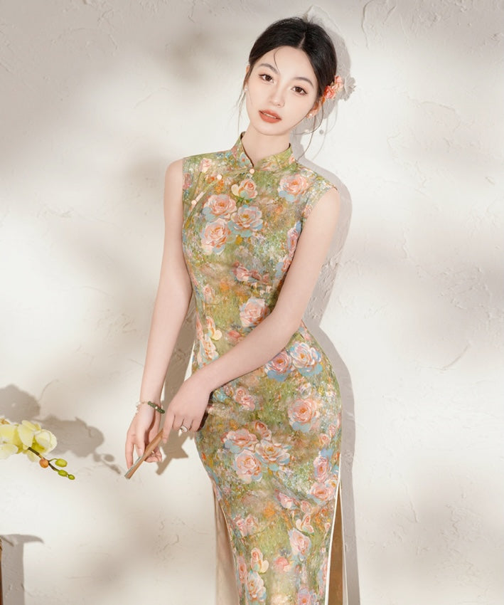 玛丽贝尔花园旗袍