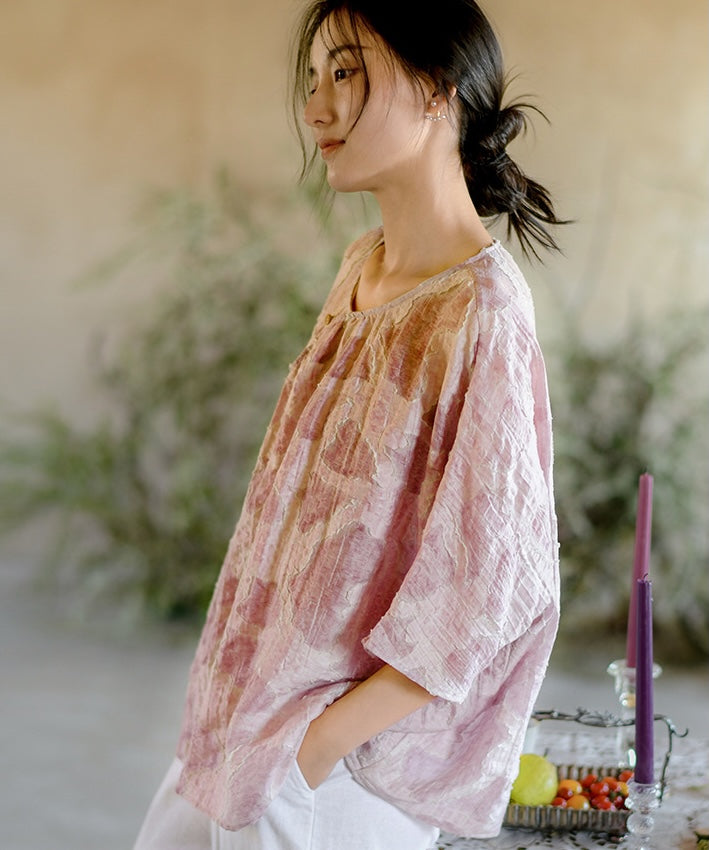 Willow Mist Modern Oriental Top