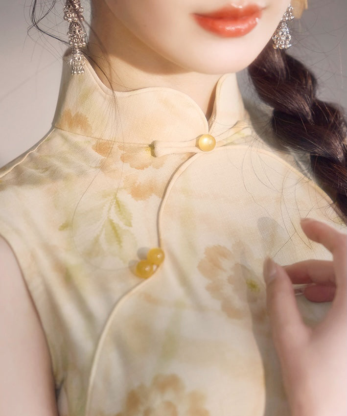 Apricot Haze Cheongsam