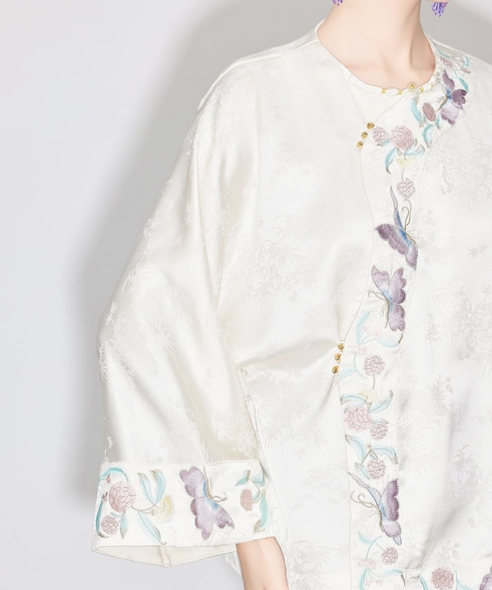 Orchid Veil Silky Top